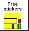 The free stickers