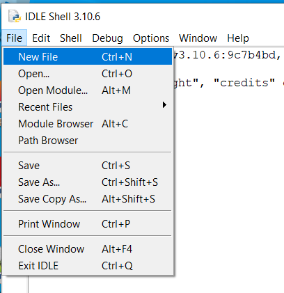 Exécution IDLE 01